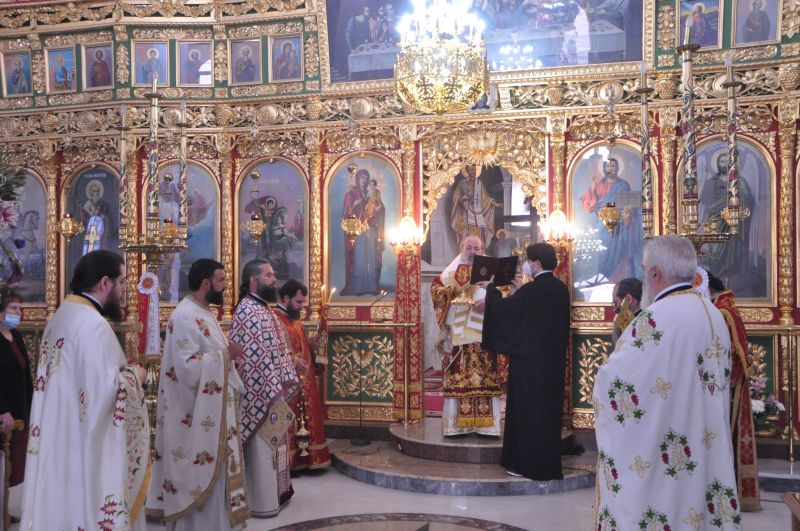 Ἡ ἑορτή τοῦ ἁγίου Γεωργίου τοῦ τροπαιοφόρου στόν Ξηροπόταμο